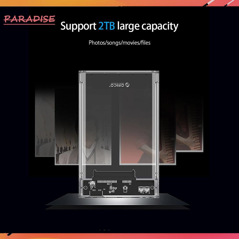 Hộp Đựng Ổ Cứng Ngoài Orico 2.5in Sata Usb3.0 Hdd Ốp | BigBuy360 - bigbuy360.vn