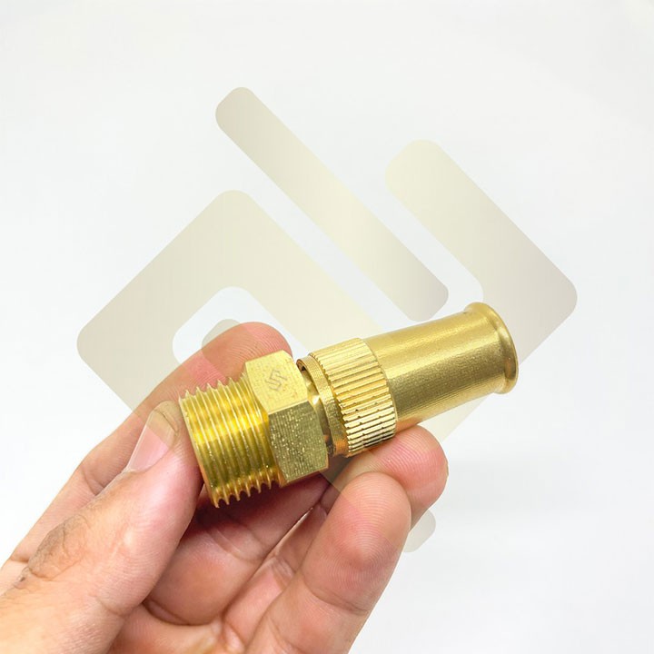 Đầu Phun Lắp Ren & Béc Xịt Điều Chỉnh Tăng Áp & Vòi Phun Nối Nguồn Nước Với Ren Ngoài G 1/2 21 Rửa Xe Phun Tưới Làm Mát