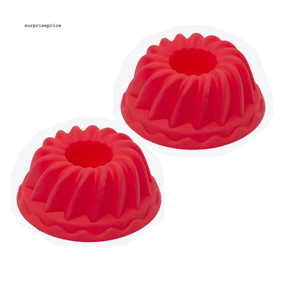 Bộ 2 khuôn làm bánh tròn bằng silicon đơn giản tiện dụng hiệu quả