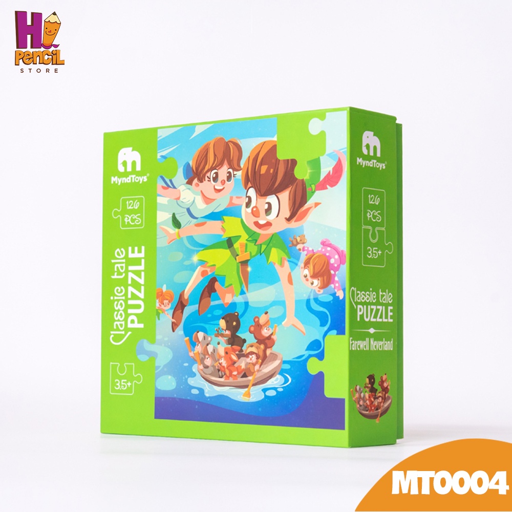 Đồ chơi xếp hình MyndToys cậu bé Peter Pan Classic Series Puzzle cho bé trên 3,5 tuổi