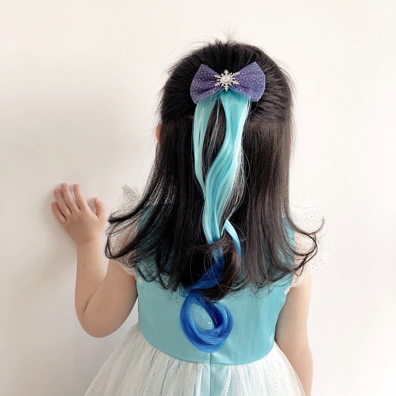 PHỤ KIỆN TÓC ELSA CHO BÉ NHIỀU MẪU