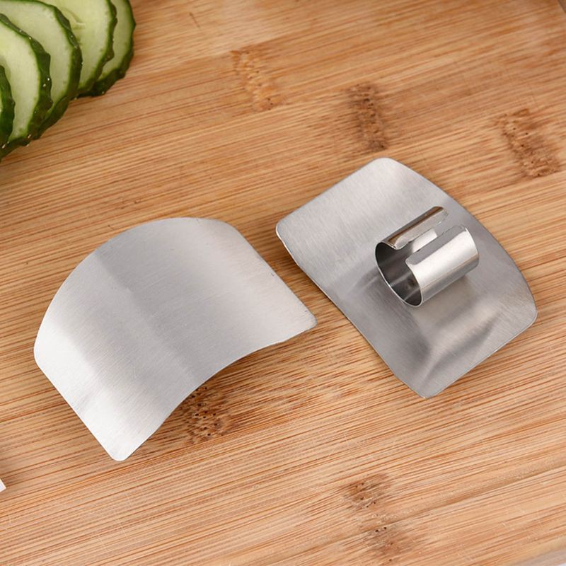 IVY Kitchen Finger Hand Protector Guard Stainless Steel Chop Slice Shield Anti Cut