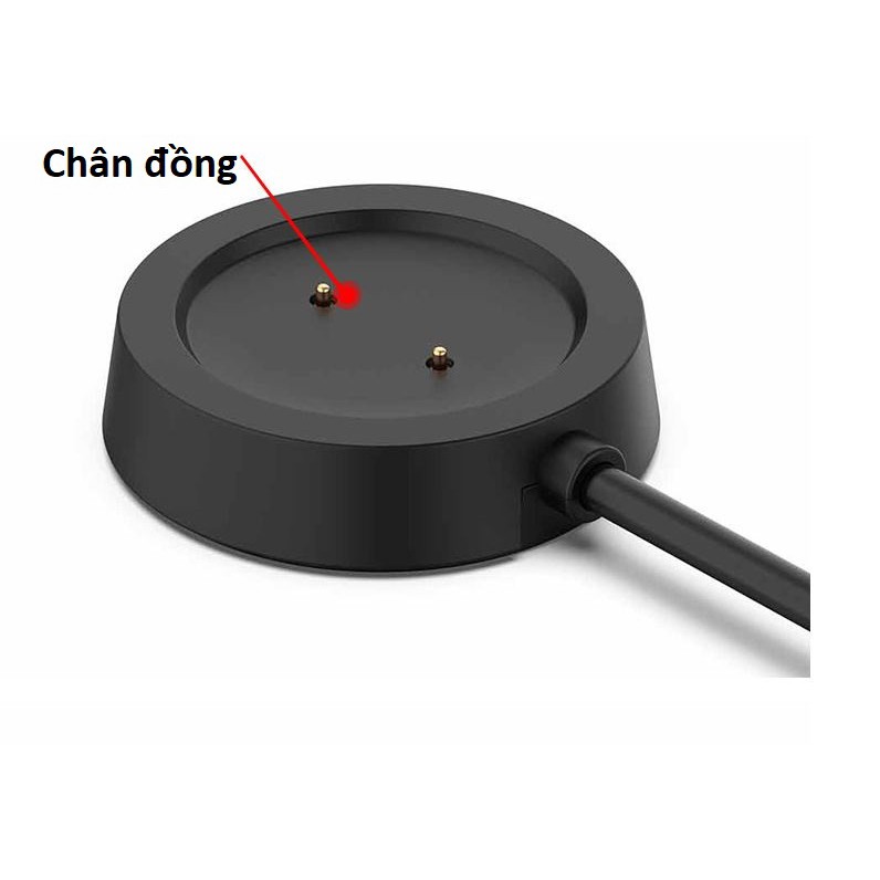Đế sạc đồng hồ thông minh Xiaomi Amazfit GTR và GTS (liền dây usb)