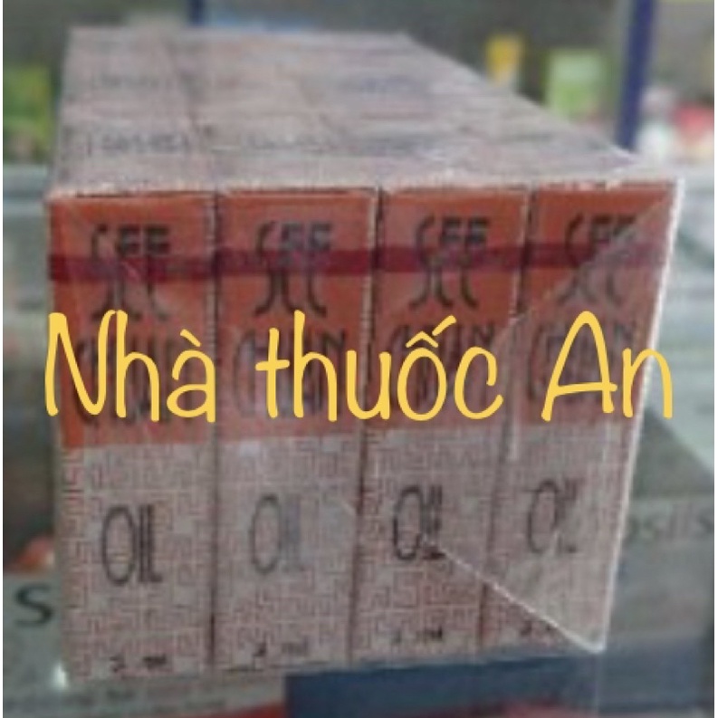 CHÍNH HÃNG Dầu thái nước trắng lốc 12 chai 3ml