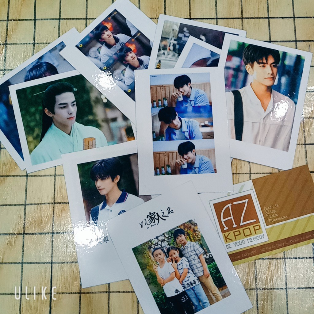 9 Ảnh pola 6.5x9.5cm in theo yêu cầu cắt sẵn, cán màng bóng