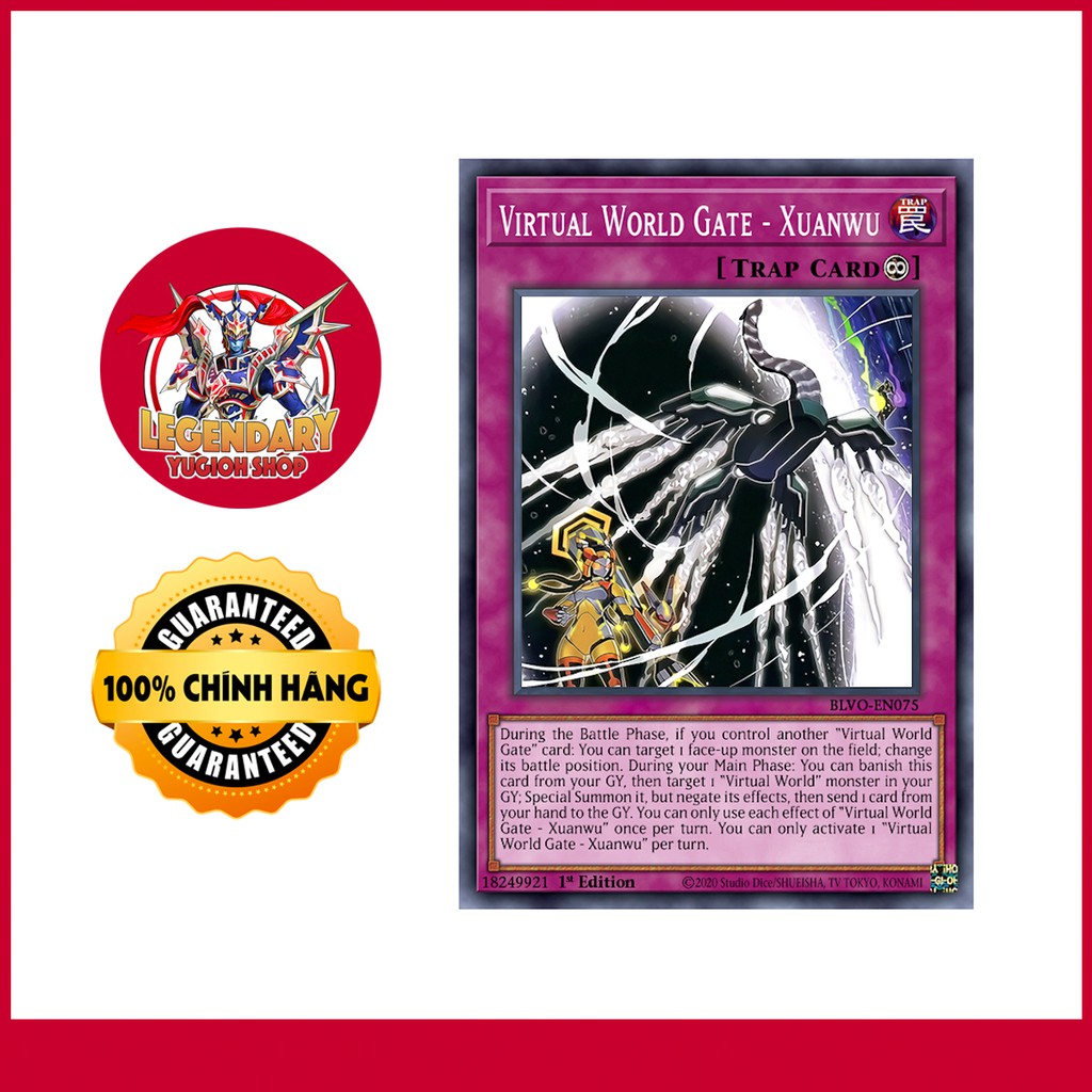 [EN][Thẻ Bài Yugioh Chính Hãng] Virtual World Gate - Xuanwu