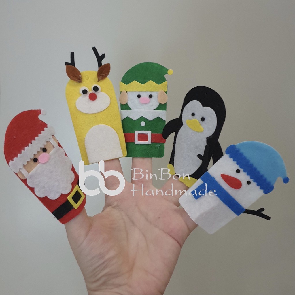 RỐI NGÓN TAY CHỦ ĐỀ NOEL GIÚP CÂU CHUYỆN CỦA BÉ SINH ĐỌNG HƠN