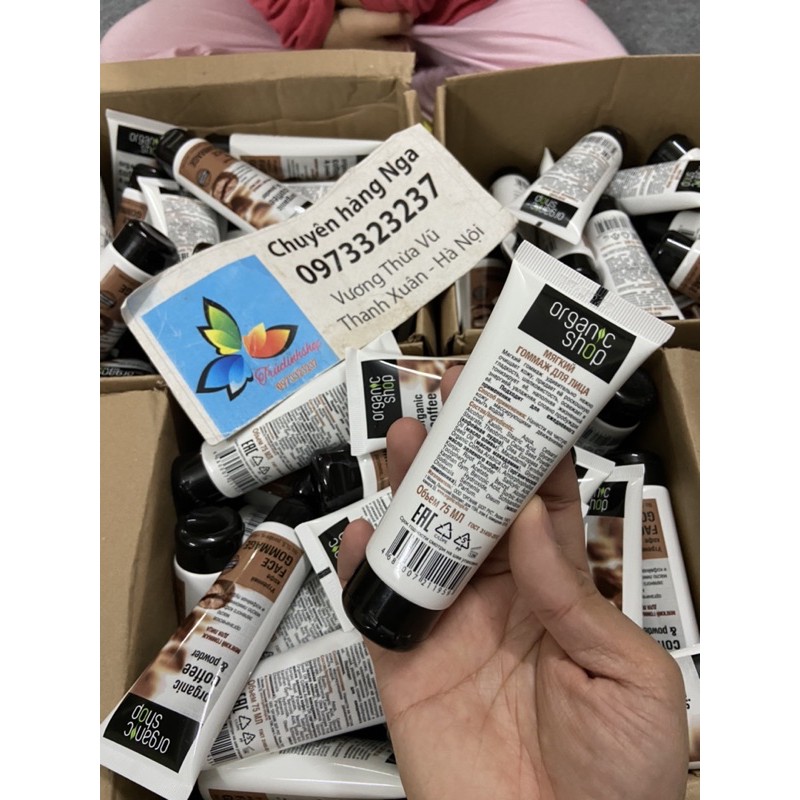 Kem tẩy da chết mặt cafe oganic | BigBuy360 - bigbuy360.vn