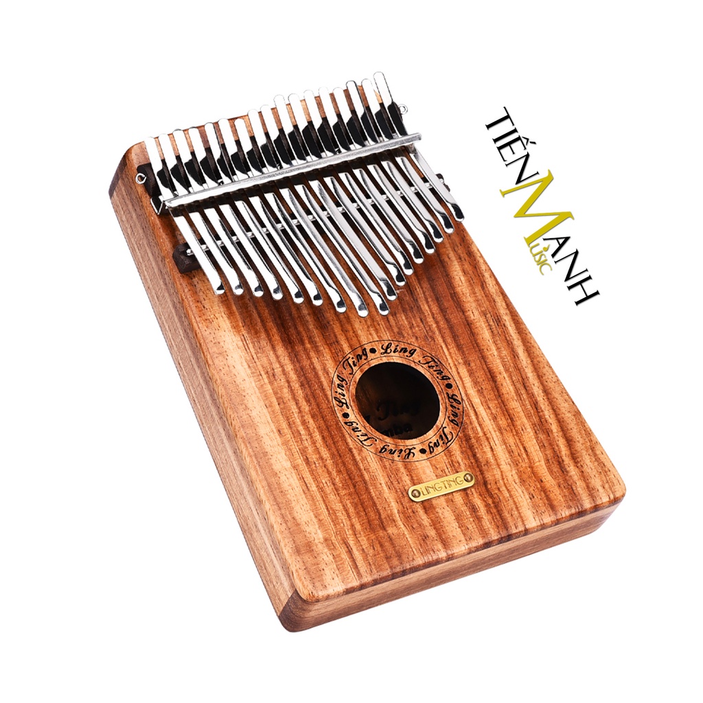 Đàn Kalimba LingTing 17 Phím K17Y (Gỗ Hoàng Đàn LT-K17Y) - Full Phụ Kiện