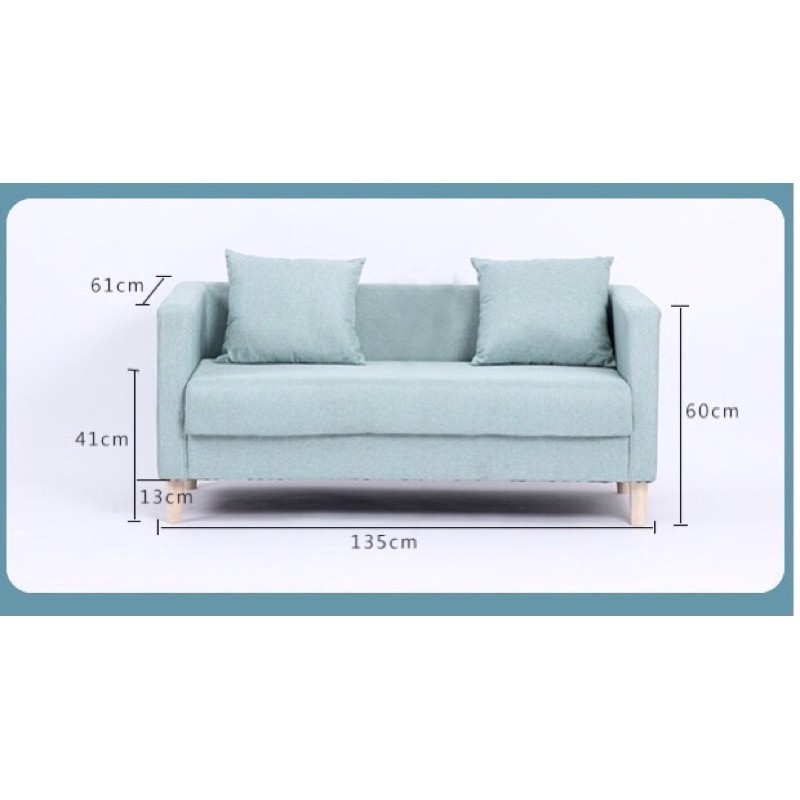 [Ảnh thật] Sofa mini giá rẻ tặng kèm gối