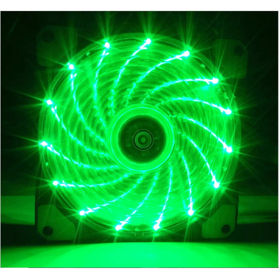 FAN CASE 12CM LED Xanh Dương | LED 5 Màu