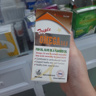 Viên uống dầu cá  TRIPLE OMEGA 3,6,9.