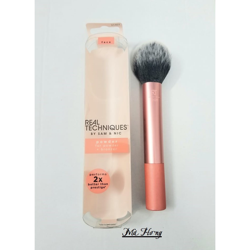 [ Ảnh chụp thật ] Cọ Đánh Phấn Nền Đa Năng Real Techniques Powder & Bronzer / Powder Brush