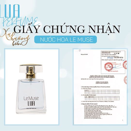 [ Chính Hãng 100% ] Nước Hoa Lụa Xạ Hương Biển 50ml