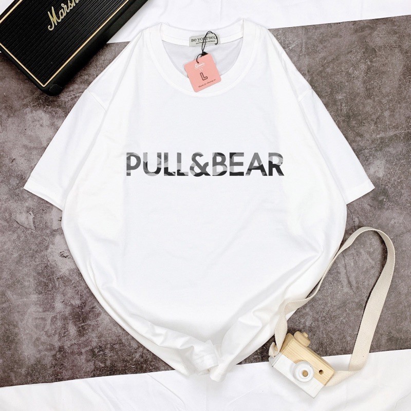 Áo Thun Tay Ngắn PULL & BEAR - Hình chụp thật (Đủ size M-L-XL)