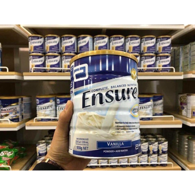 tuan1028 [6/2022]Sữa Ensure hàng Úc 850gr. tuan1028