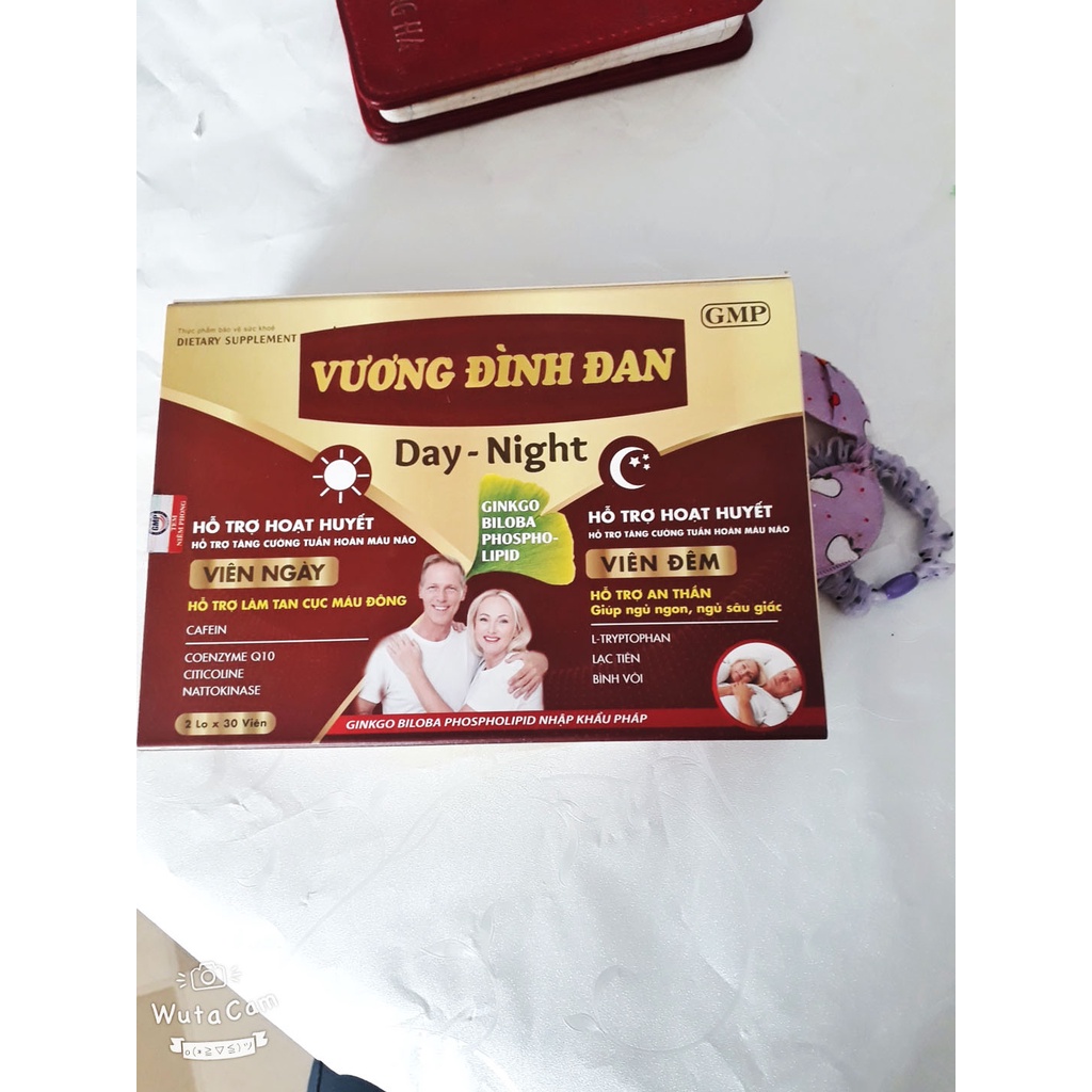 Viên uống bổ não VƯƠNG ĐÌNH ĐAN, hỗ trợ hoạt huyết, giảm đau đầu, hoa mắt, chóng mặt; giúp ngủ ngon, ngủ sâu giấc