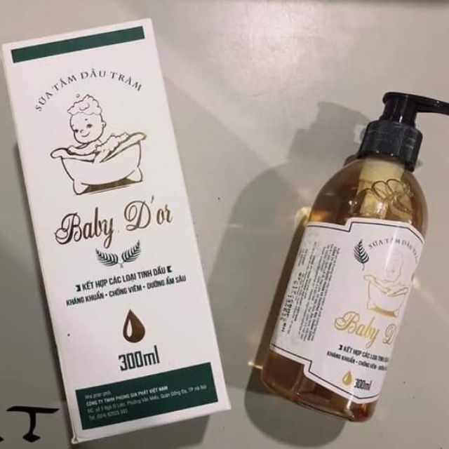 Sữa tắm dầu tràm baby