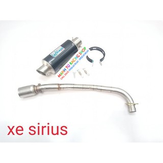 pô leovince ngắn gắn xe sirius có cổ hàng xịn