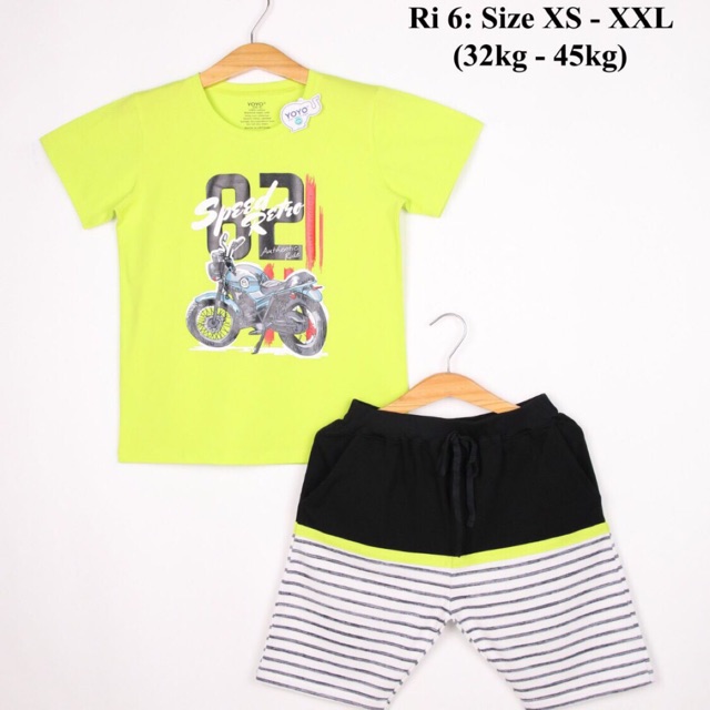 Đồ bộ bé trai YOYO