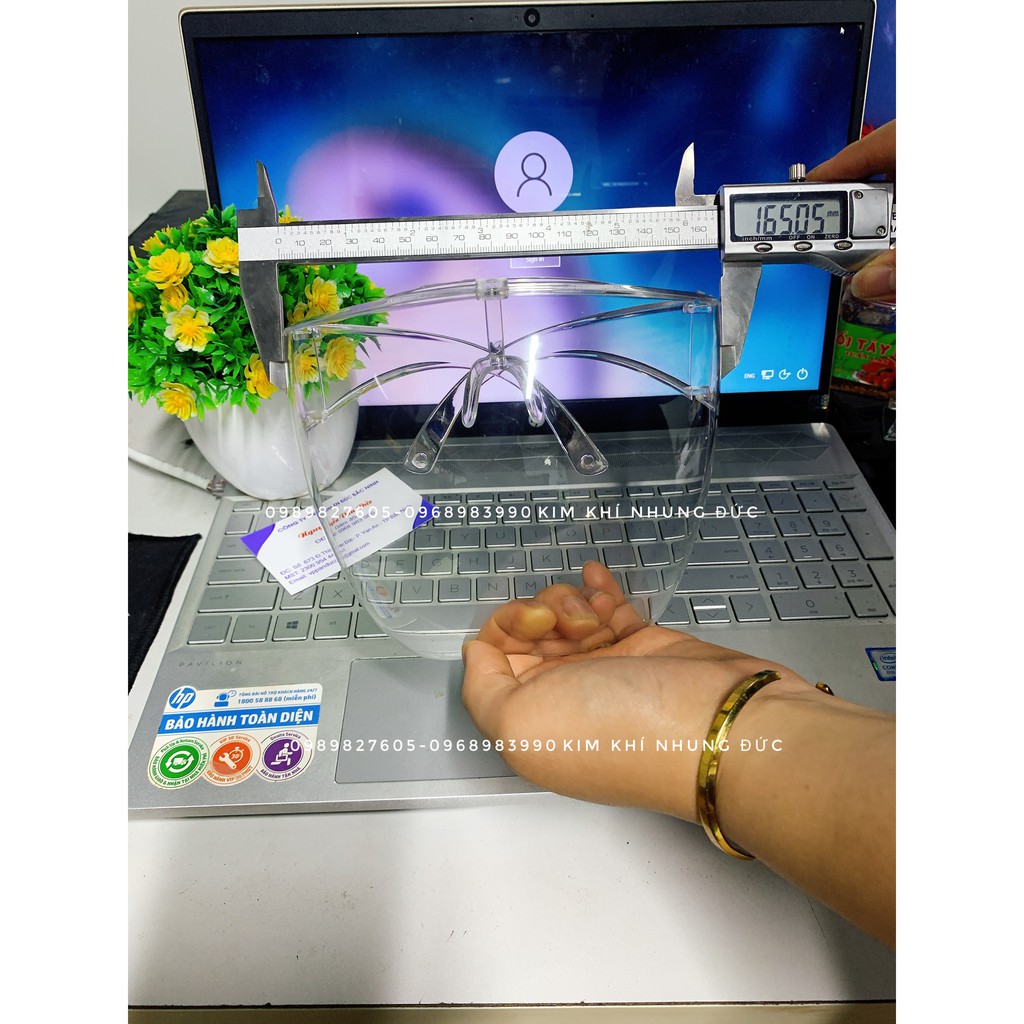Kính mắt bảo hộ trong suốt chống bắn giọt chống dịch FULL FACE SHIELD loại tốt cả người lớn và trẻ em | BigBuy360 - bigbuy360.vn