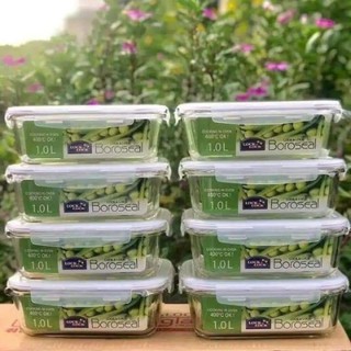 Hộp thủy tinh Lock and Lock 1 lít , 1000ml , 950ml , 840ml , 740ml , 650ml , 600ml , 380ml , 410ml , 2 ngăn