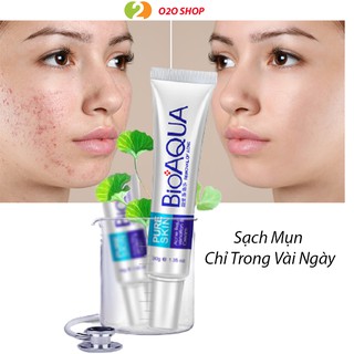 [Hiệu Quả] Kem Khử Mụn Bioaqua Pure Skin Giảm Thâm, Đánh Bay Mụn Chỉ Trong Vài Ngày O2O Shop