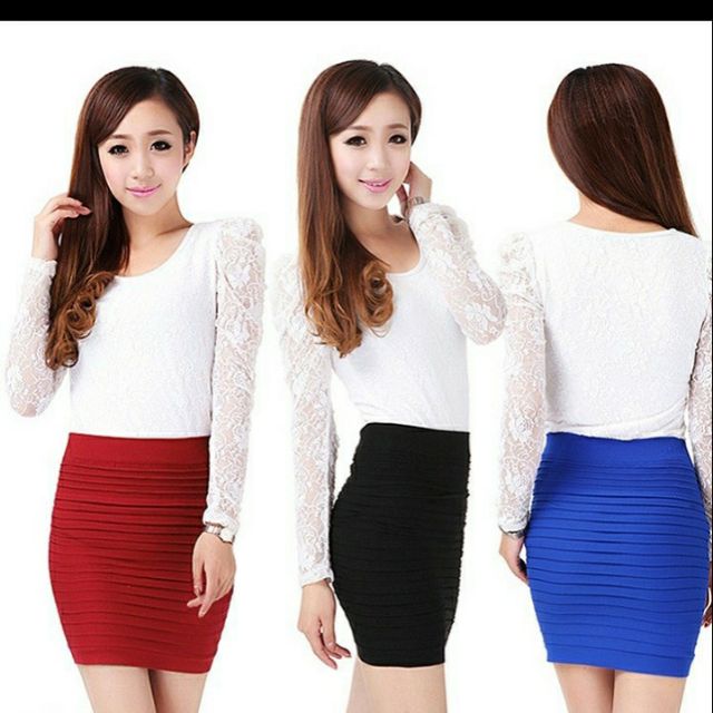 Chân váy  kiểu dáng bút chì