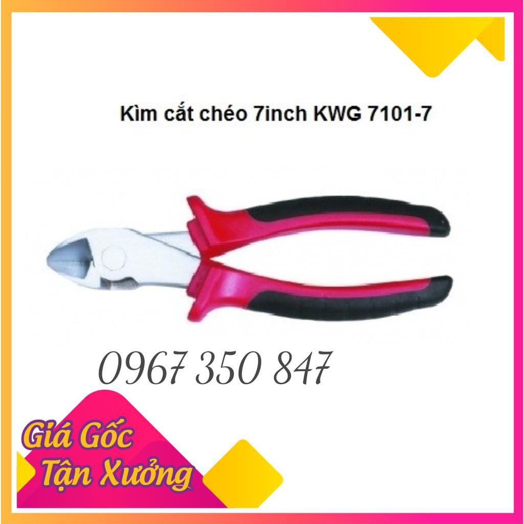 Kìm cắt cáp 7in KWG thương hiệu Đức sản xuất tại Đài Loan theo tiêu chuẩn chất lượng công nghệ Đức Sản Phẩm Chính Hãng
