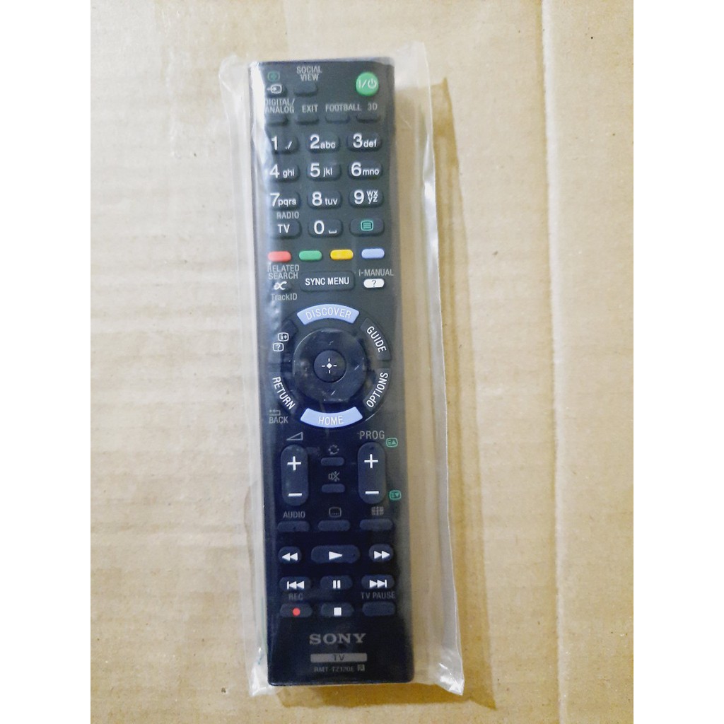 Remote Điều khiển TV Sony TZ-120E TV Sony LED/LCD Smart TV- Hàng chính hãng theo máy Fullbox mới 100%