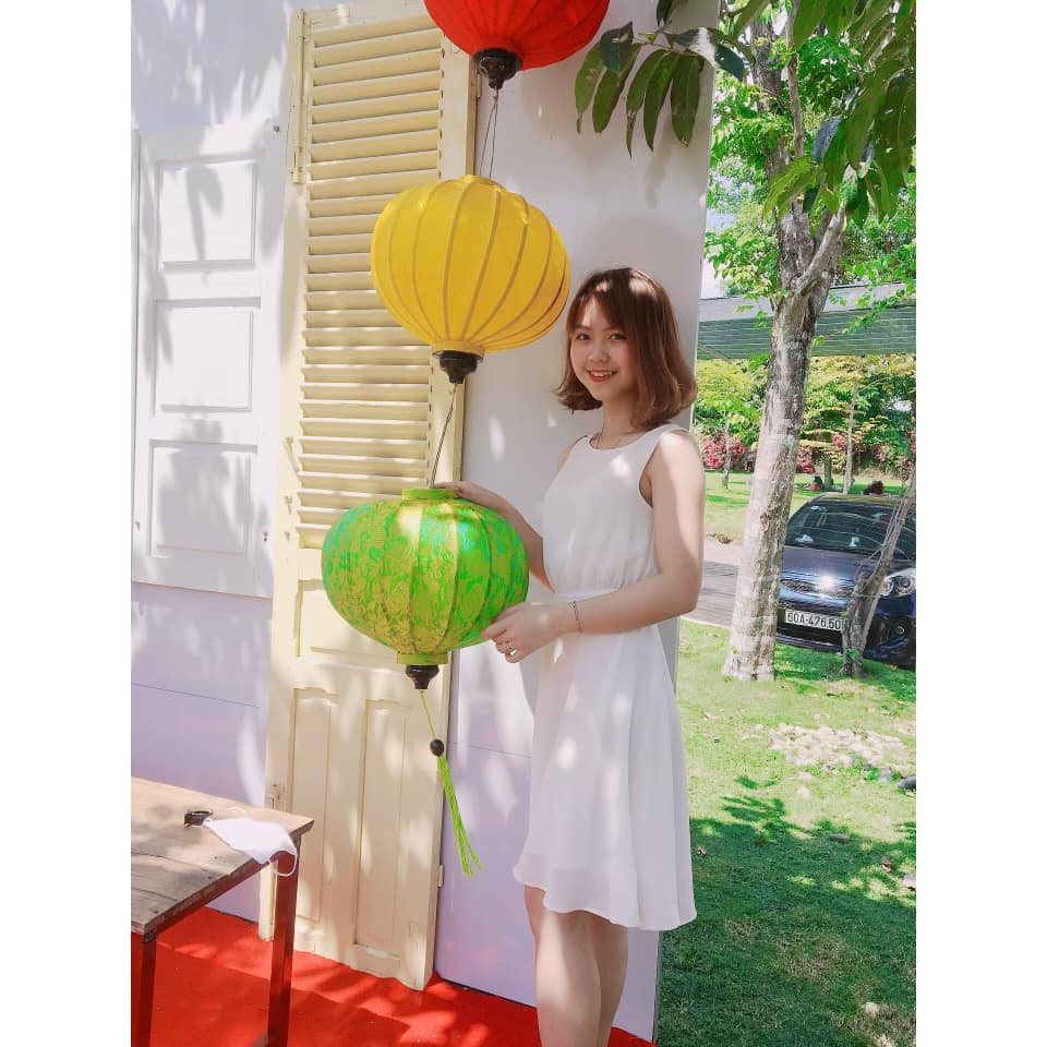 Đầm chiffon 2 lớp