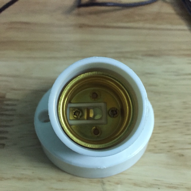 Đui xéo,đui vát gắn tường E 27