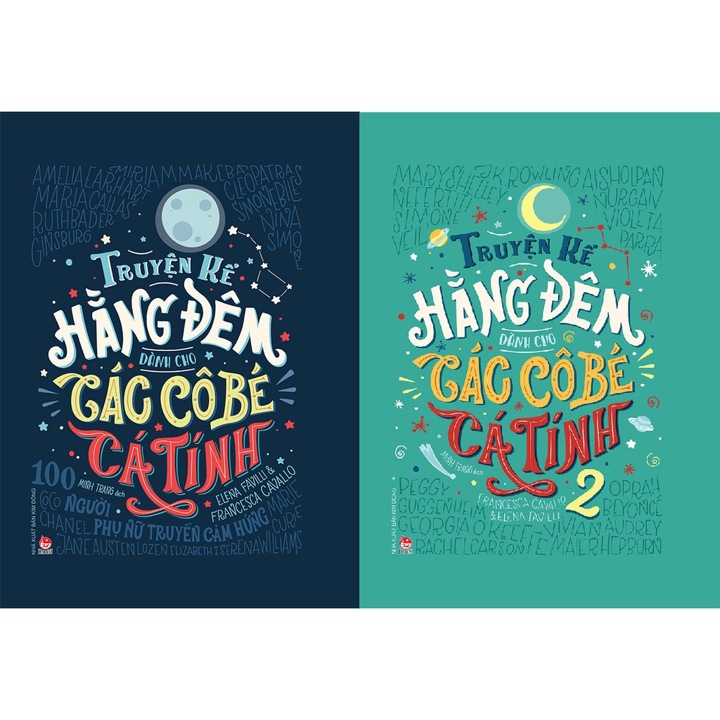 Sách - Truyện Kể Hằng Đêm Dành Cho Các Cô Bé Cá Tính (Trọn Bộ 2 Tập)