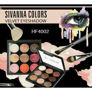 Phấn mắt SIVANNA COLORS VELVET EYESHADOW HF4002