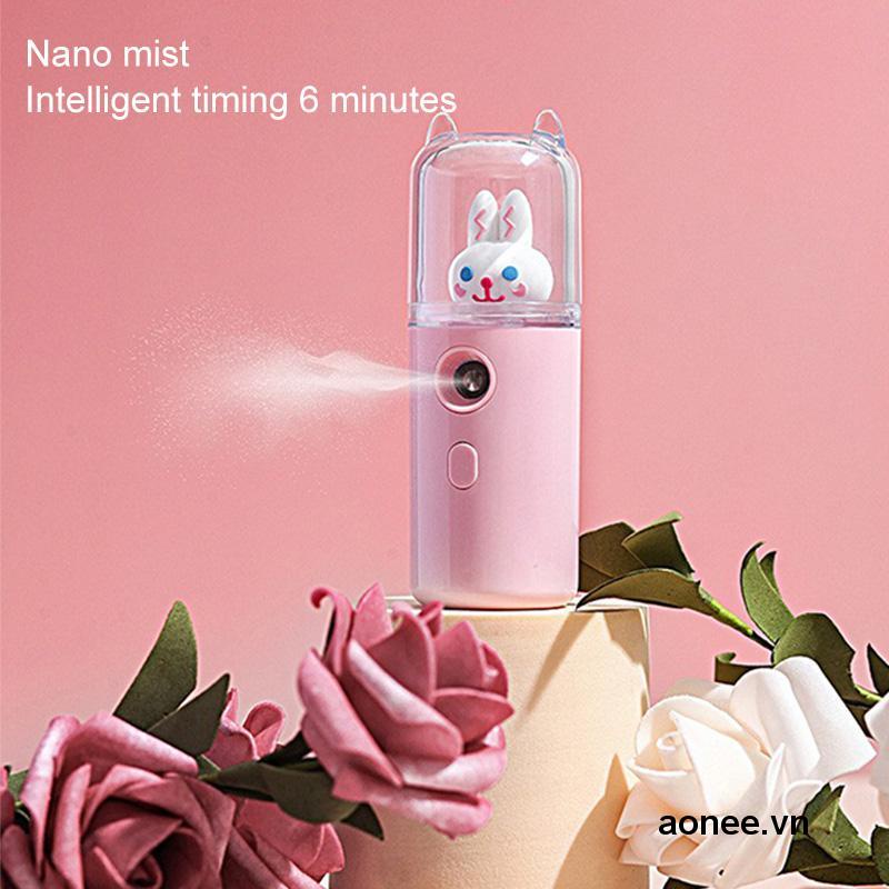 ✨✨Thiết Bị Xịt Oxy Cấp Ẩm Cho Da Mặt Thiết Kế Nhỏ Gọn Tiện Dụng
