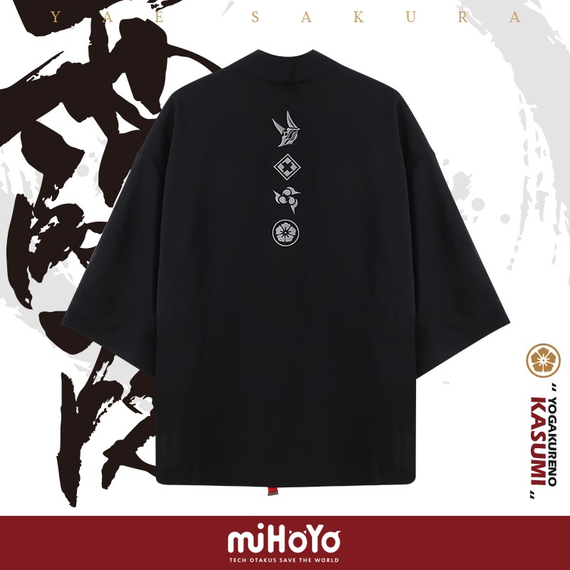 [miHoYo Official x HI3VNSHOP] Áo khoác gió Haori Nhật Bản Yae Sakura series Yogakureno Kasumi Honkai Impact 3