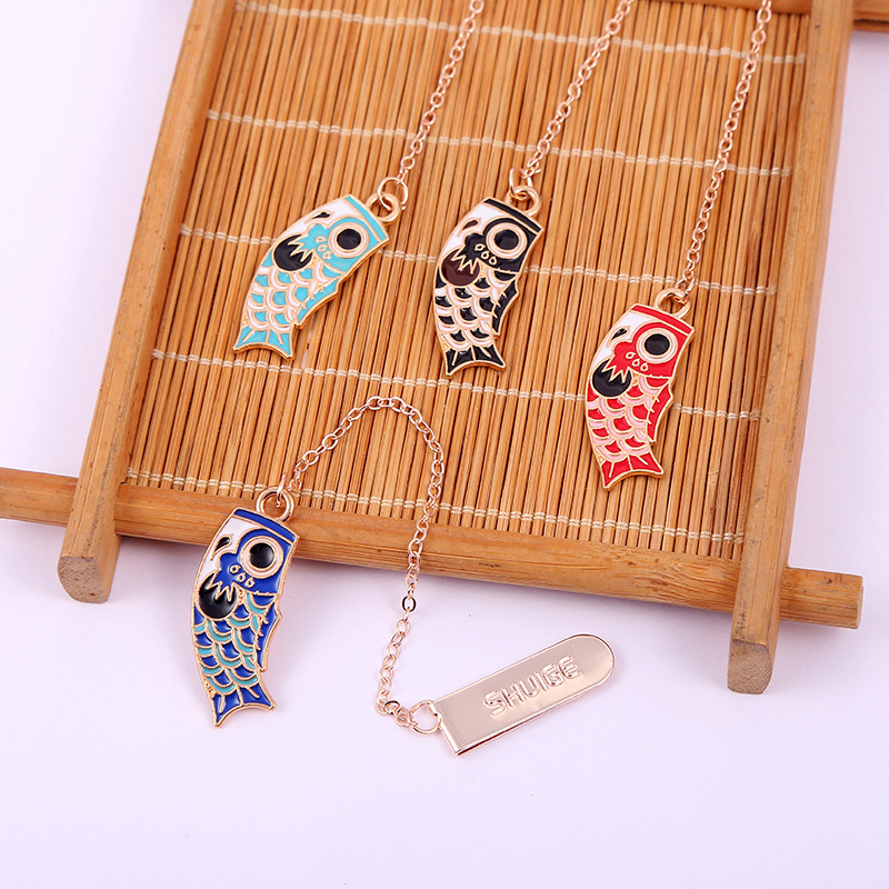 Dây Đánh Dấu Sách Hình Cá Chép Sáng Tạo Độc Đáo