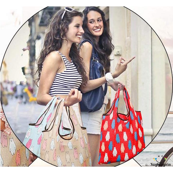 LLX-Túi xách mua sắm dạng gập tiện dụng