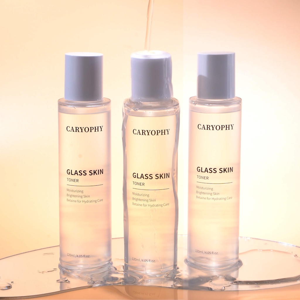 Toner dưỡng ẩm trắng da Caryophy Glass Skin 120ml