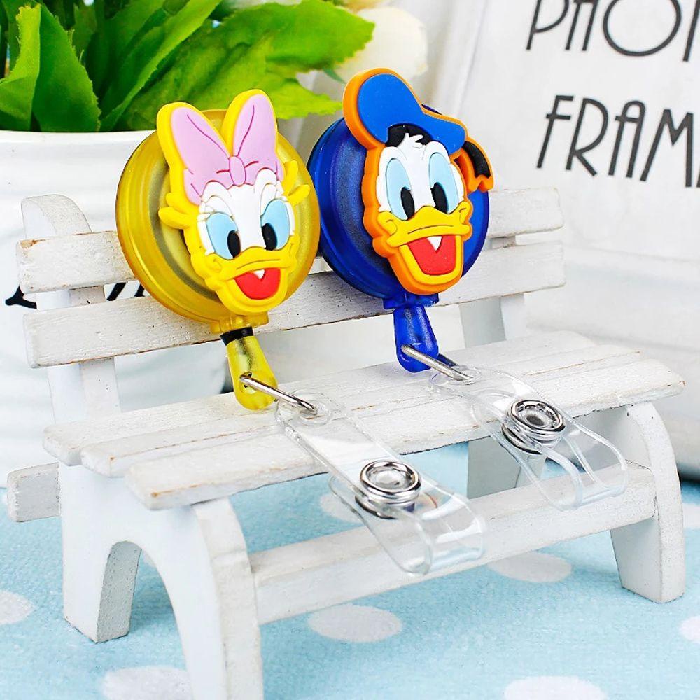 AUGUSTINE Giá Đỡ Thẻ Tên Bằng Silicon Có Thể Thu Gọn Tiện Dụng Cho Nhân Viên Y Tá / Bác Sĩ