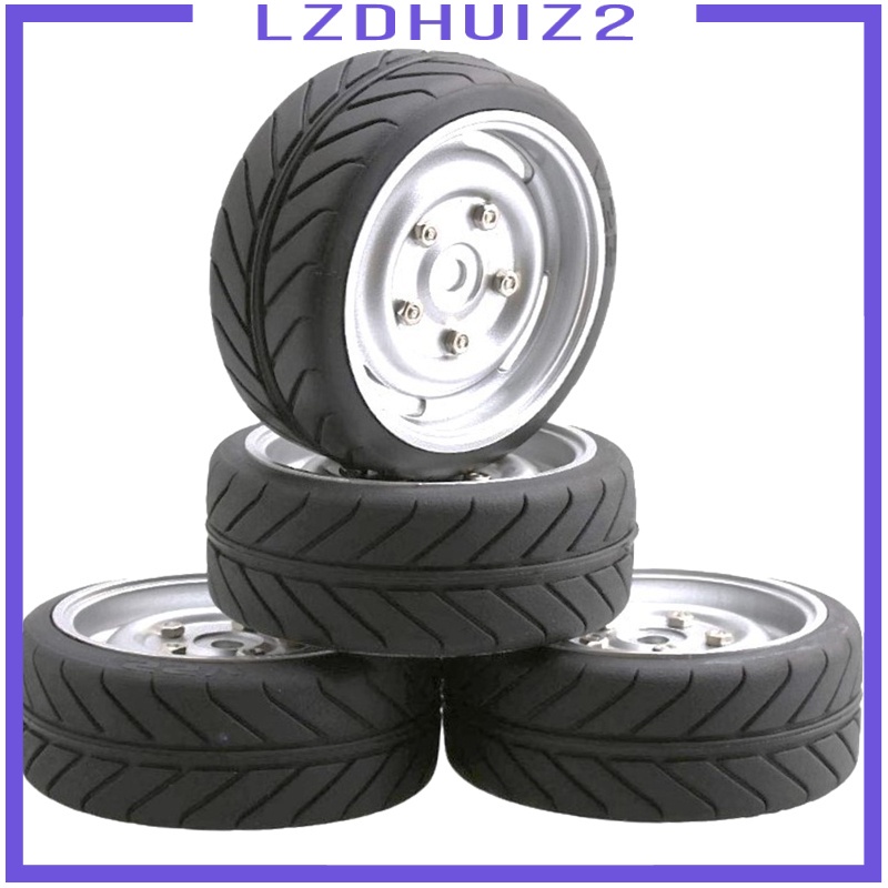 Bộ 4 Bánh Xe Địa Hình 75mm 1 / 14 1 / 16 12mm Cho Xe Điều Khiển Wltoys 144001 124018 124019 Xe Hơi Đồ Chơi Điều Khiển Từ Xa