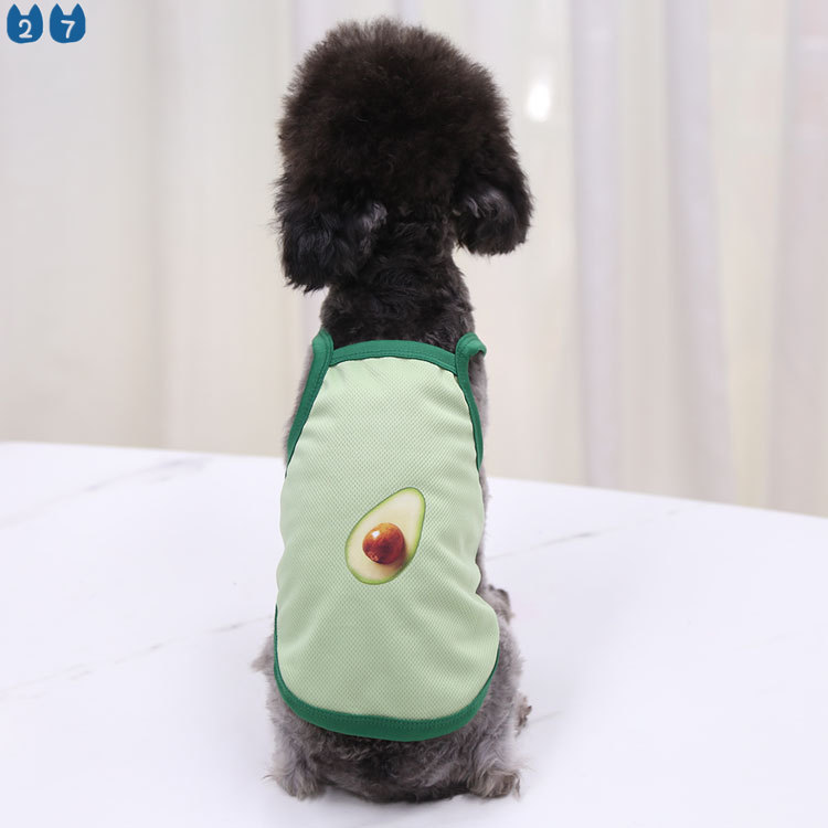Áo Yếm In Hình Dễ Thương Đáng Yêu Cho Thú Cưng