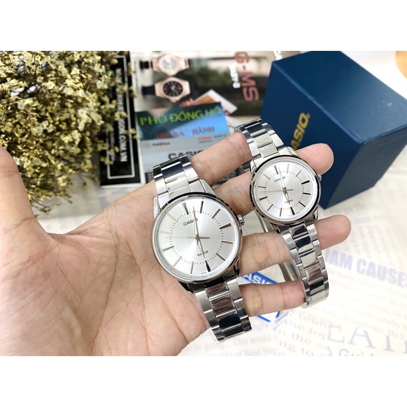 Đồng hồ nam dây kim loại Casio chính hãng Anh Khuê MTP-1303D-7AVDF