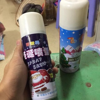 Lọ xịt tuyết cho mùa noen