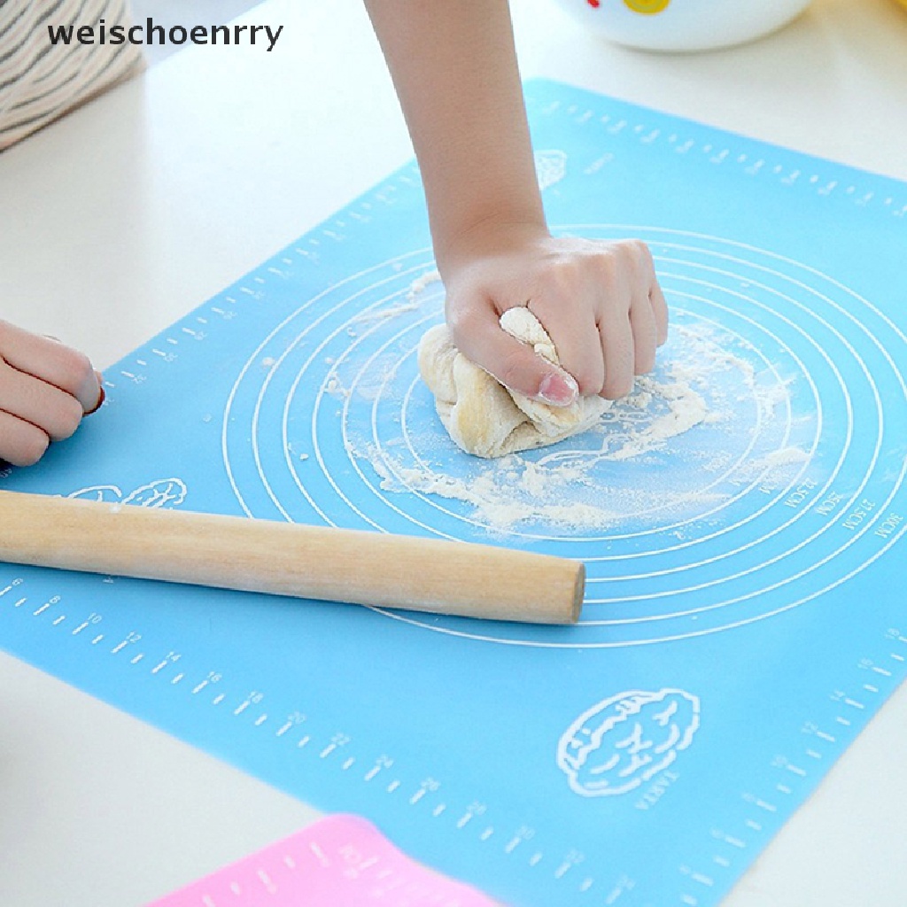 Thảm Silicone Chống Dính Dùng Lăn Bột Làm Bánh