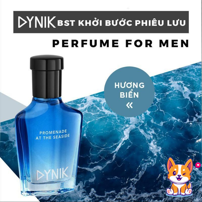 (3 mùi)Nước hoa nam cao cấp Dynik (50ml)- SWIMMING, PROMENADE, breathing