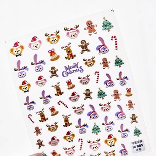 {phụ kiện nai} Sticker dán trang trí móng