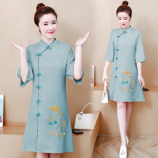 ÁO DÀI CÁCH TÂN CỔ TÀU BIGSIZE