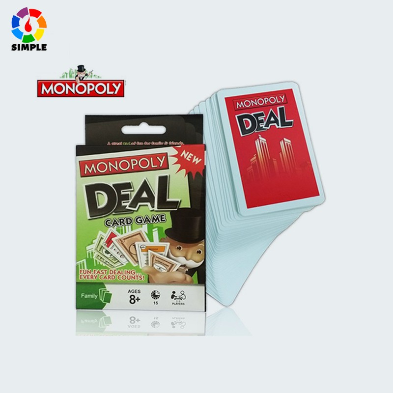 Bộ thẻ bài Monopoly Deal độc đáo