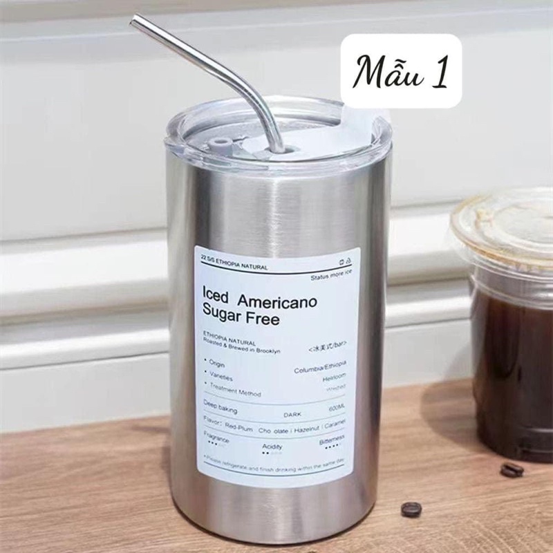 Ly Giữ Nhiệt Inox 304 Cao Cấp 600ml